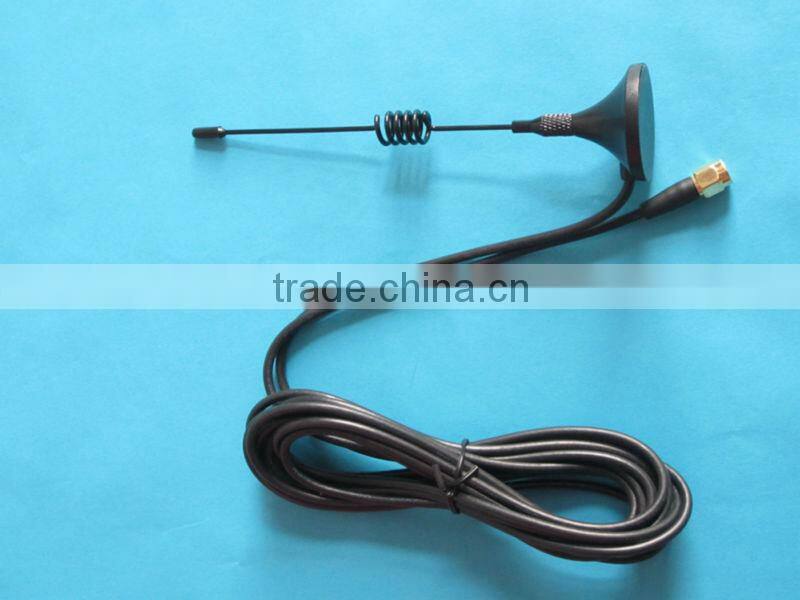 ISO9001:2008 3.5dBi Antenna 433mhz Magnet Base Dipole Antenna Indoor 433MHz Small Antenna With SMA