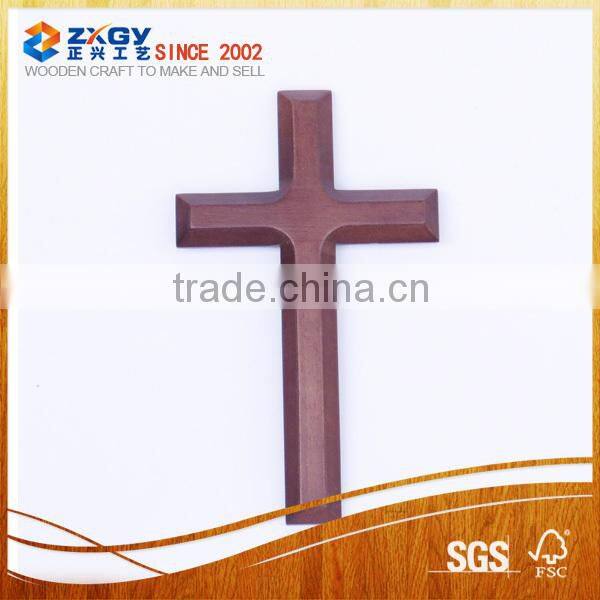 Real wood cross on wall, wooden crosses sale