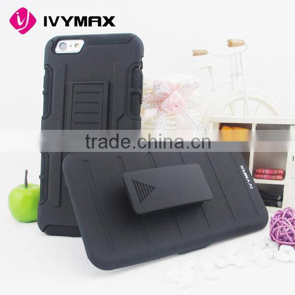 Robot Series Shockproof Hybrid Armored Case for iphone 6S plus Black Blue purple