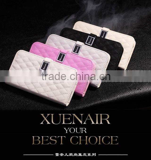 Whosale sheep leather Case for Samsung S4