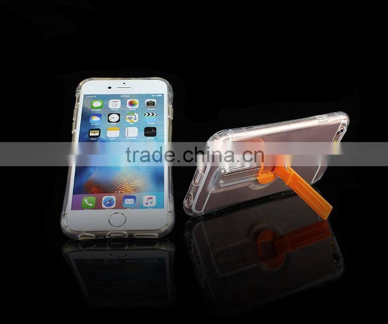 transparent TPU case with sport for iphone 6/6plus