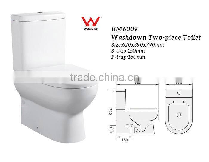 Watermark Australian washdown two piece wc water closet BM6009