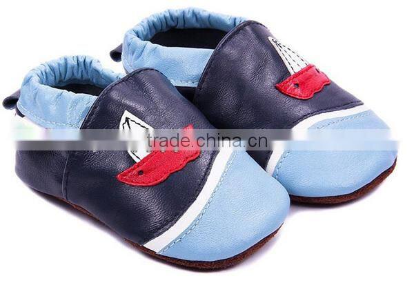 wholesale green lamb fashion soft sole 100% leather baby leather shoes