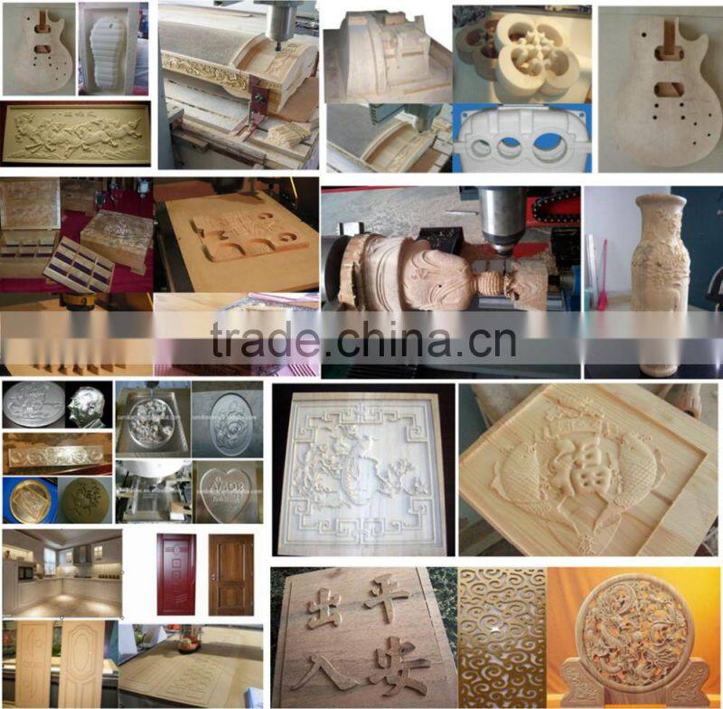 cnc wood lathe cutting wood/foam/MDF/PVC/metal/glass/stone cnc carving machine price