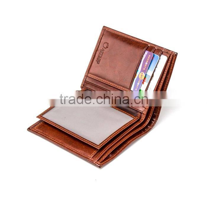 Factory Wholesale Leather Super Quality Leather Purse For Man