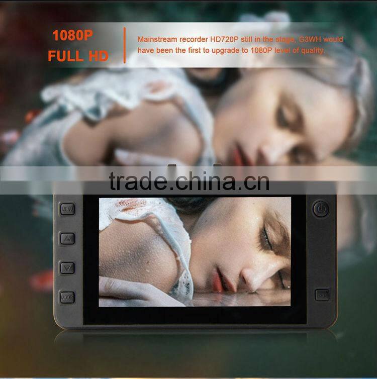 WDR good Night vision black view car DVR