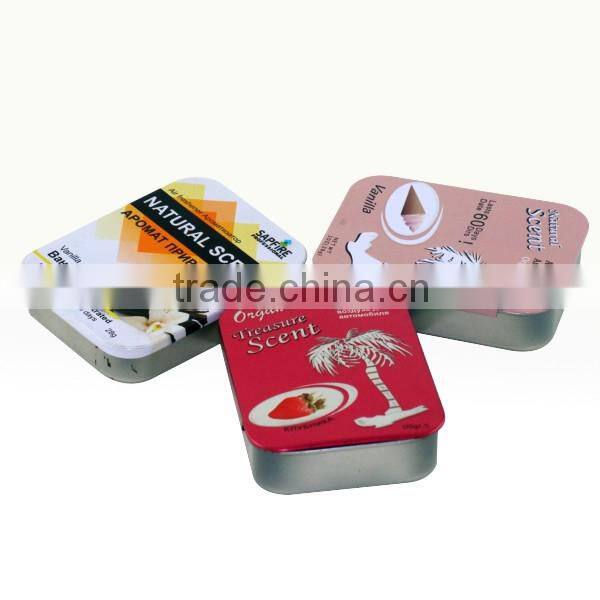 Tin box with sliding lid, Professional tin can manufacturer,custom printed tin box