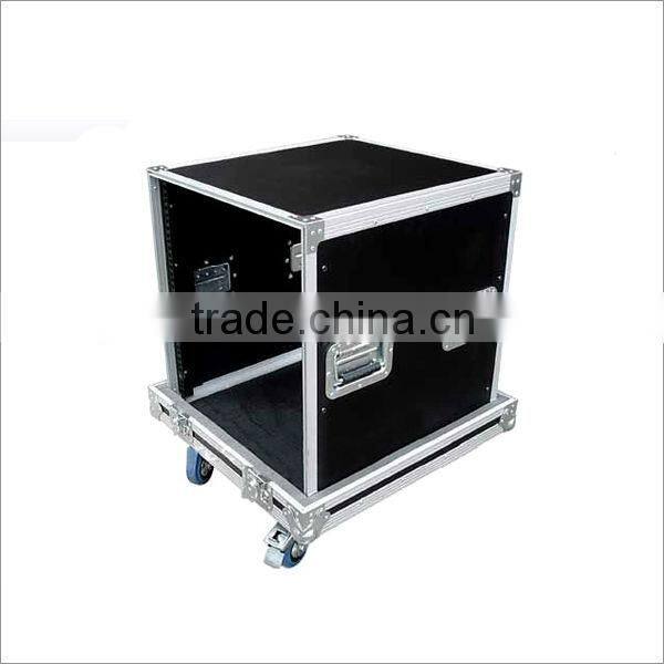 Aluminum DJ case rack case for mixer, console, amplifer