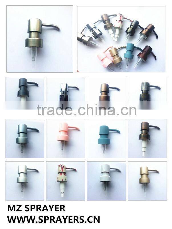 MZ-B17 widely-used UV ABS material bathroom lotion pump/Hand shower