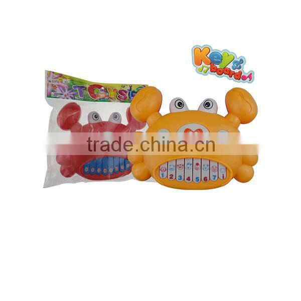DD0551397 Kids portable crab children electronic toy organ