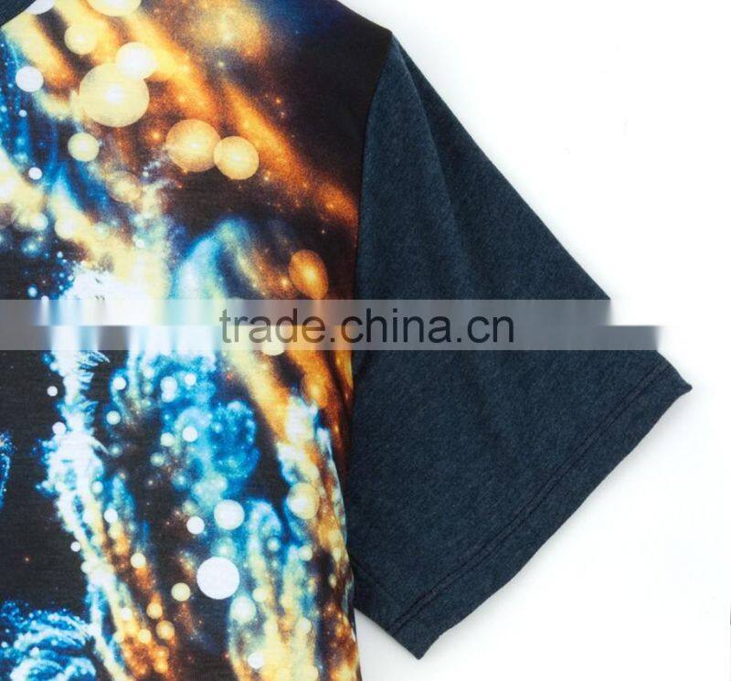 OEM Wholesale design your own logo polyester t shirt