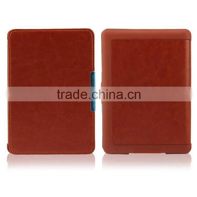 Factory Price 6inch Kindle Paper Leather Case