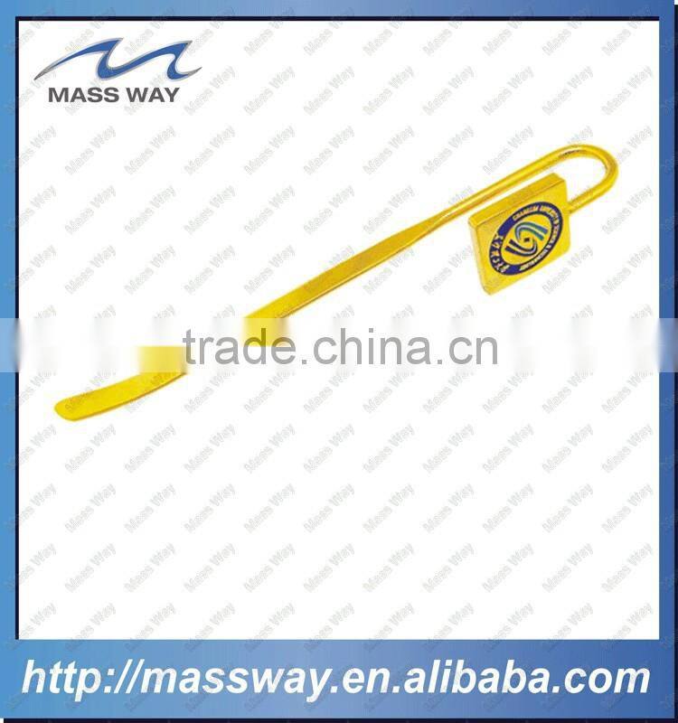 customized unique epoxy doming brass letter opener