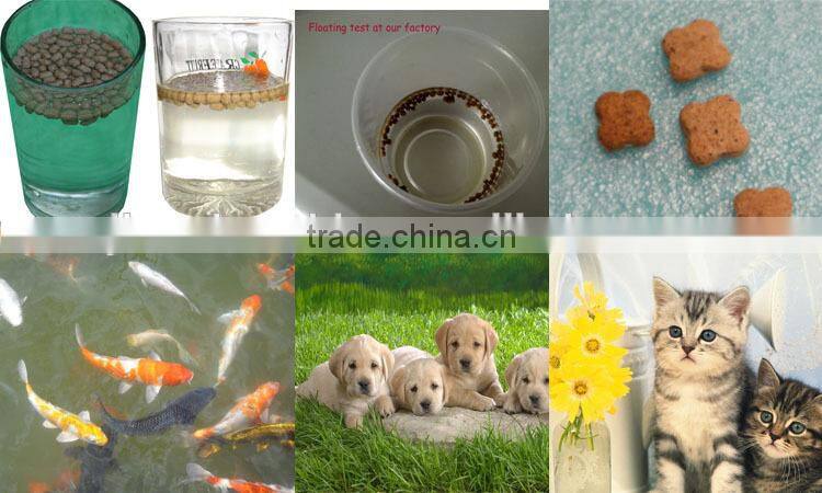 2015 commerical pet food pellet extruder machine