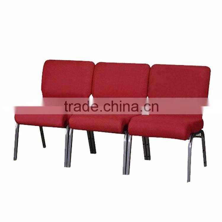 wholesale steel interlocking stackable cheap metal theater seating