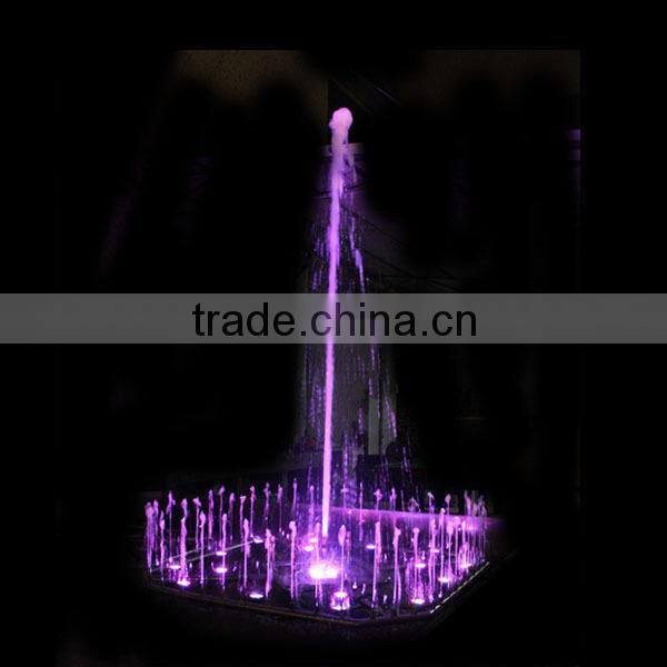 1.5m*1.5m AC24V LED light music control water used garden fountains
