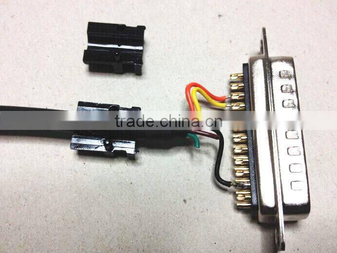 FTDI USB to CNC Control Null Modem Cable DB-25 Male