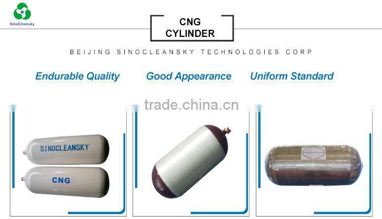 ISO11439 OD406mm 80l CNG Cylinder Type 2 for Vehicle