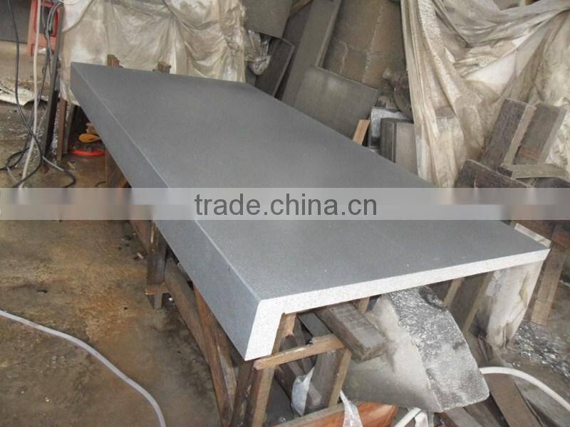 chinese cheap honed basalt grey slab