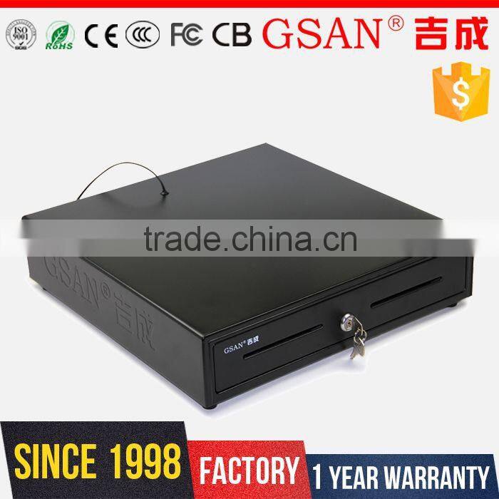 GS-4042 cash box 4 Bills 6 Coins Metal POS Cash Drawer