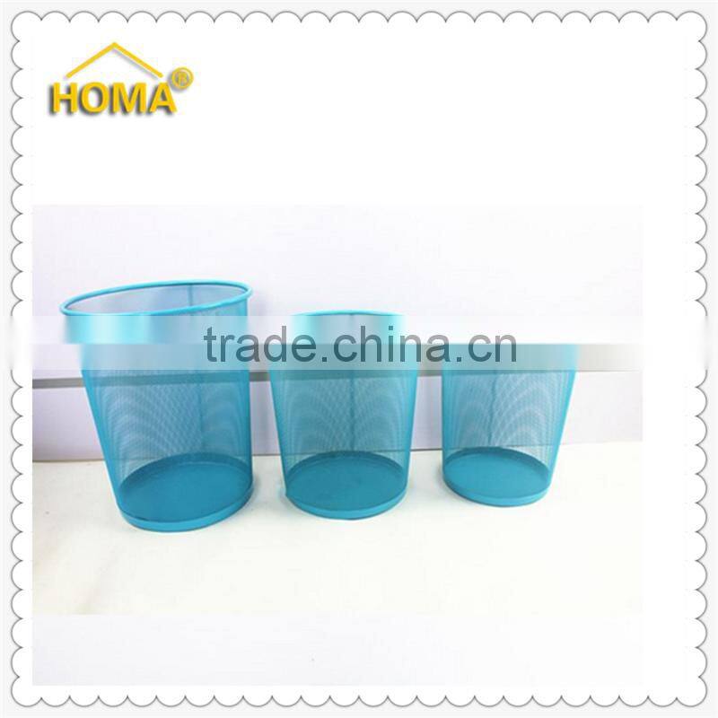 Mesh Round home bathroom wastebasket