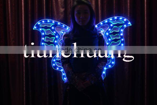 LED Belly Dance Wings / Remote Controlled Butteryfly Wings for Stage Performance