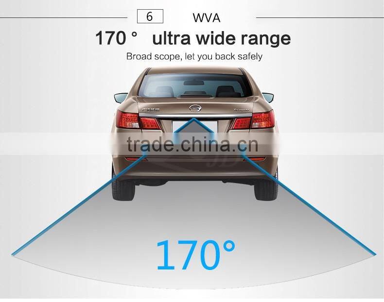 Waterproof IP 67, 170 degree multi view car camera with braket,hot selling