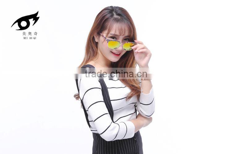 2016 new design lady sunglasses high quality glasses