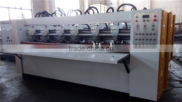 SMBD-QDD-3000 Knife & creaser both move by electric thin blade slitter scorer
