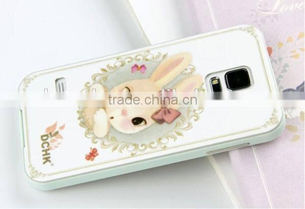 Custom korea print mobile phone accessory for samsung galaxy s5 back cover
