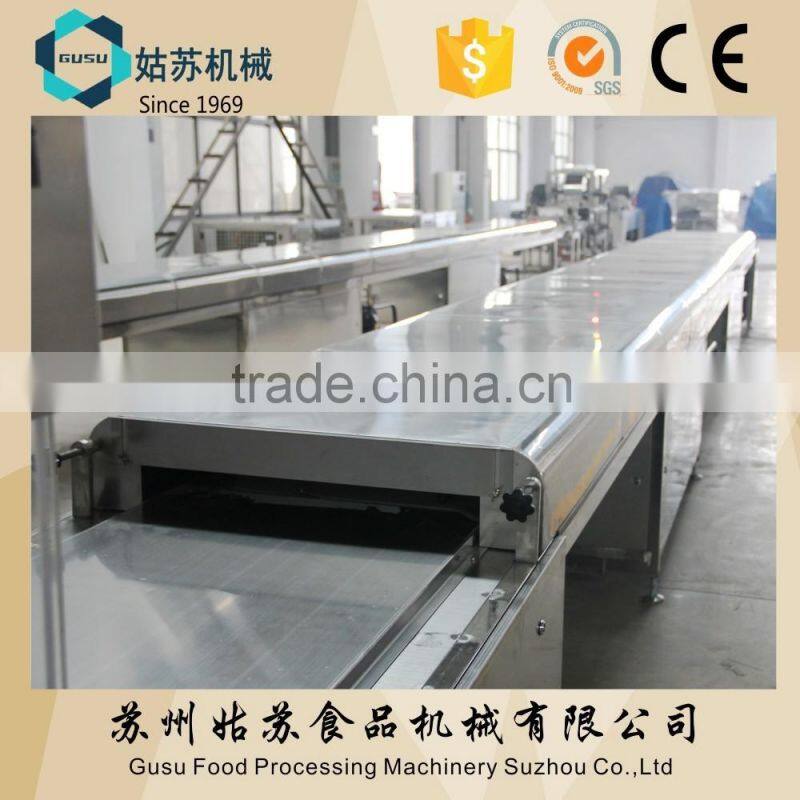 Automatic chocolate pies coating machine wholesale 86-18662218656