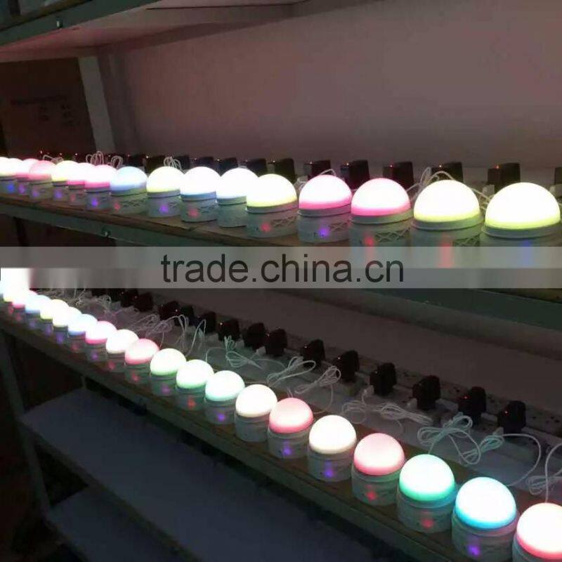 Smart Dimmble Lamp Color Picker Tap Control with Bluetooth Speaker