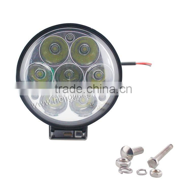 Factory price vehicle truck jeep offroad 12v 21w led work light for cars/ trucks/ motorcycles