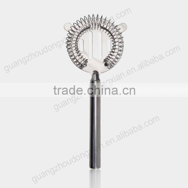 2-prongs bar cocktail stainless strainer