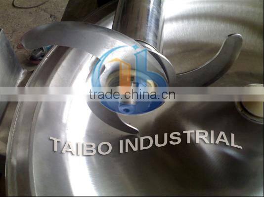 TZB40 industrial meat grinder machine blender mixer and meat grinder meat bowl cutter for mutton/beef/fish/chicken/duck