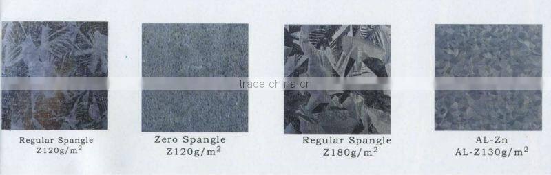 Galvanized steel sheet and coil 112118