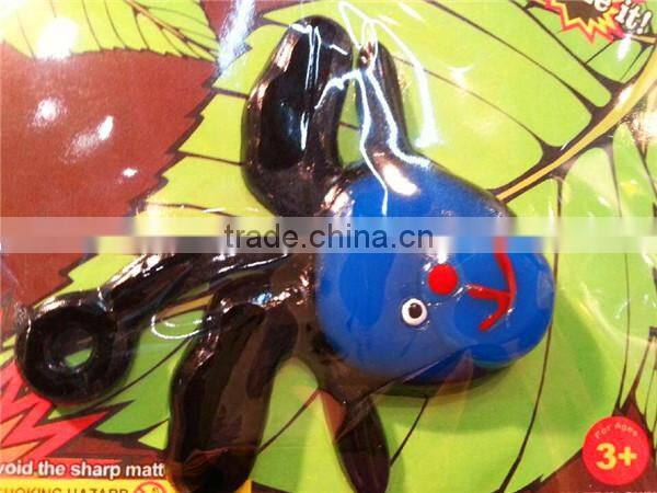 TPR sticky venting toys with smiling face