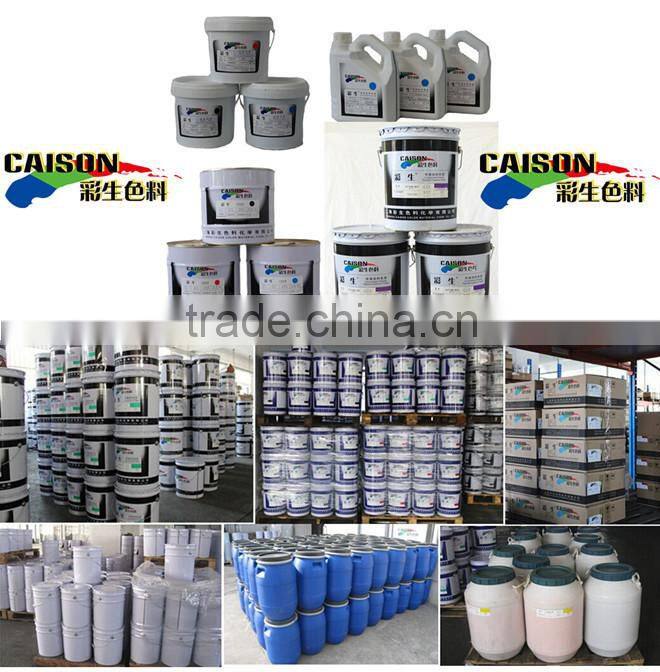 Polyester pigment paste CTH-2004 Golden Yellow for textile printing