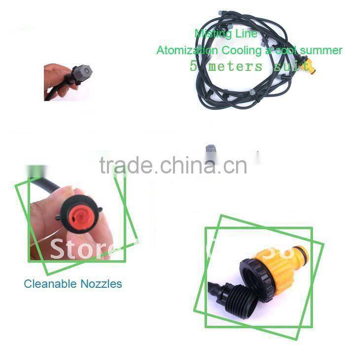 Watering and Irrigation Line, Patio Misting Line, Garden Misting Kits, Water Cooling Kits, Outdoor Cooling Kits