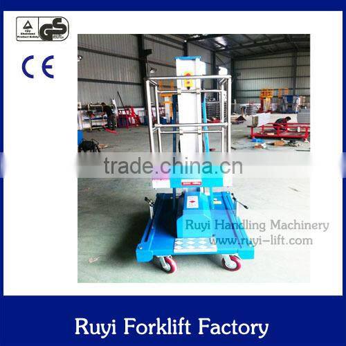 aerial working platform factory sell 4 mast aerial work platform