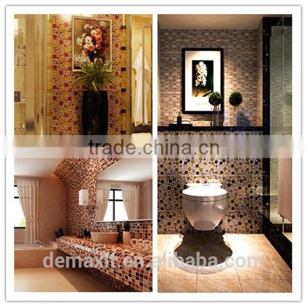 Interior Design Clear Professional Glass Mosaic