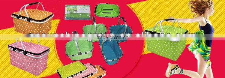 Outdoor folding laundry basket&bag with different colors