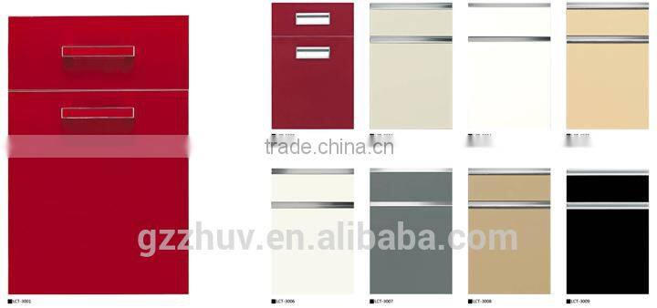 PVC moulded door used for Kitchen cabinet door