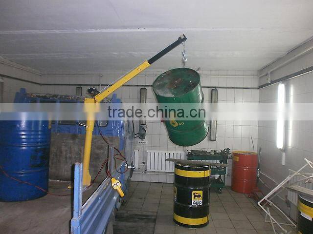 2015 HP1000 mini crane 500kg 12v electric winch crane