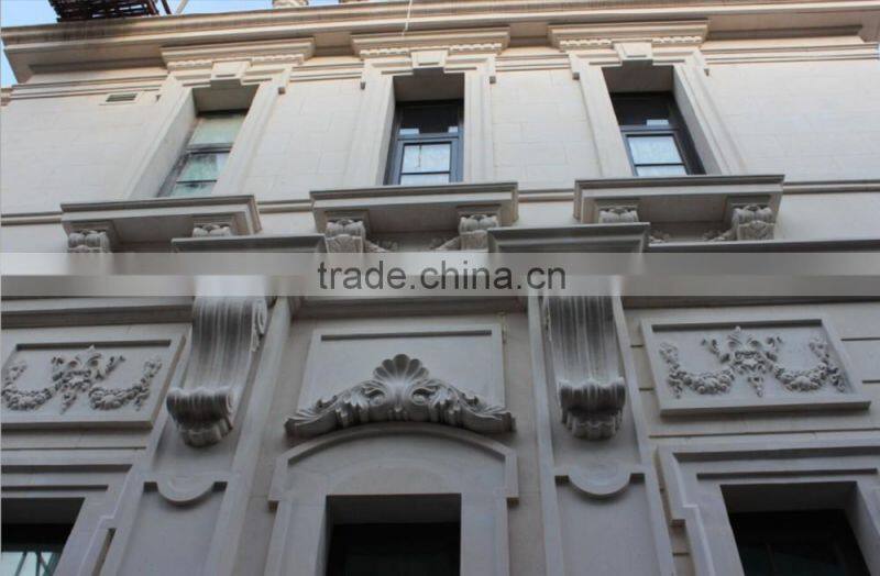 Building facade stone design rough smoke proof low water absorption wall cladding outside