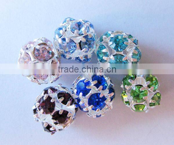 Crystal ball beads