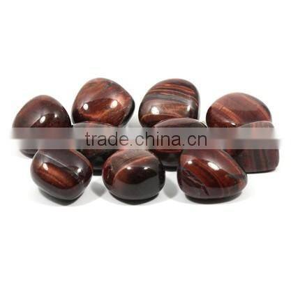 Fashion red Indian carnelian tumble stone ,natural gemstone beads for jewelry making