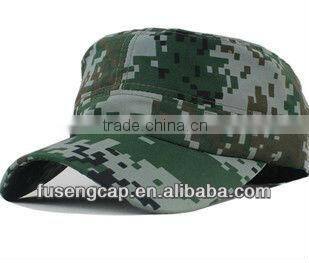 camouflage colour washed cotton military style caps