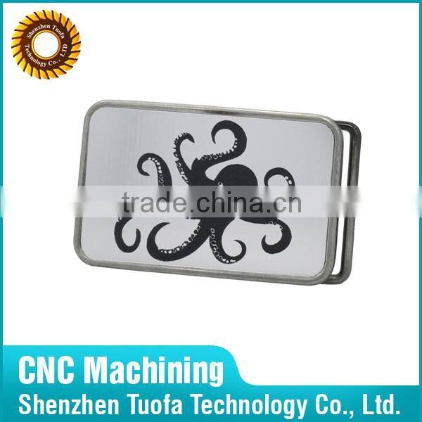 China belt buckle manufacturers custom cheap CNC machining OEM stainless steel aluminum belt buckle