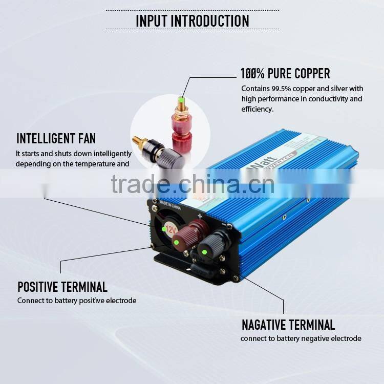 300w pure sine wave output inverter in hybrid power system